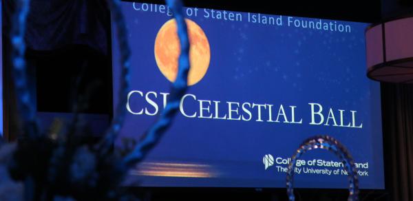 Celestial Ball signage