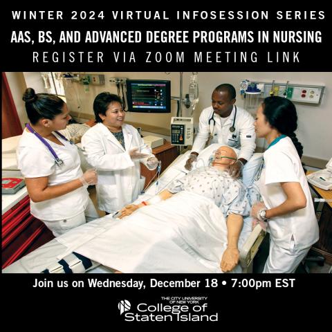 Nursing 2024 Virtual Info session AS,BS advanced Degree